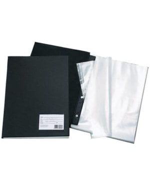 PASTA CATÁLOGO KAZ 50 ENVELOPES PRETA