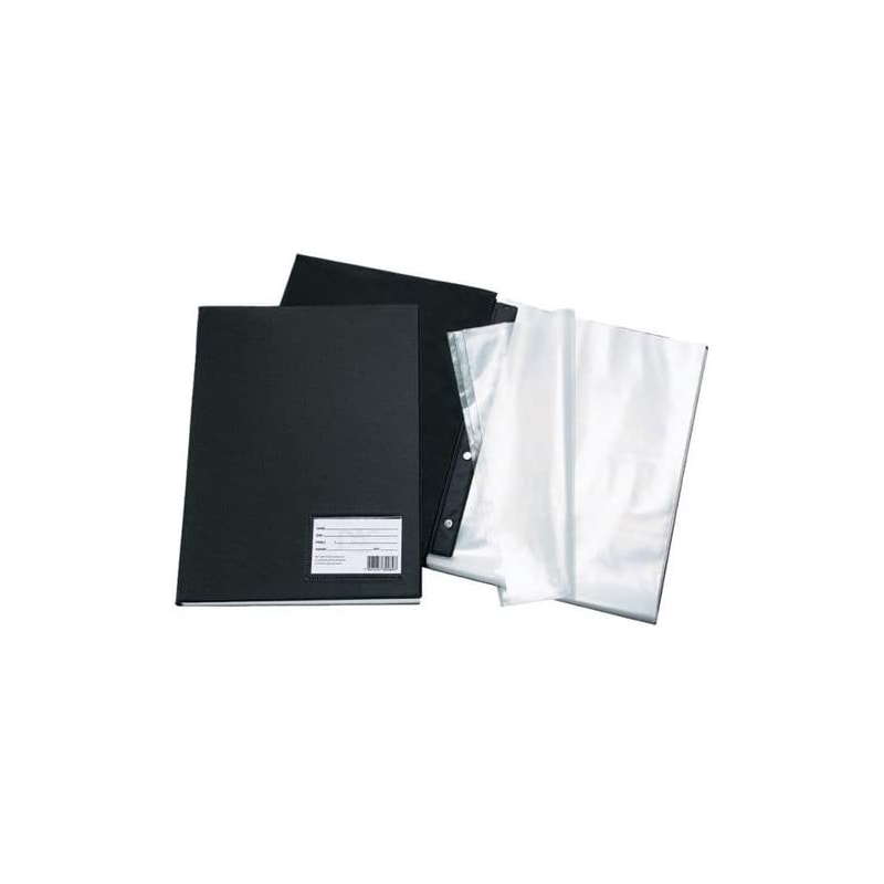 PASTA CATÁLOGO KAZ 50 ENVELOPES PRETA