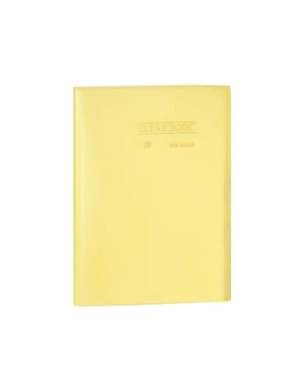 PASTA CATÁLOGO YES CLEAR BOOK BD20S 20 ENVELOPES AMARELO