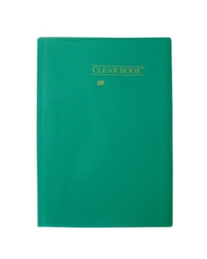 PASTA CATÁLOGO YES CLEAR BOOK BD20S 20 ENVELOPES VERDE