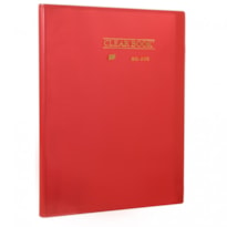 PASTA CATÁLOGO YES CLEAR BOOK BD20S 20 ENVELOPES VERMELHA