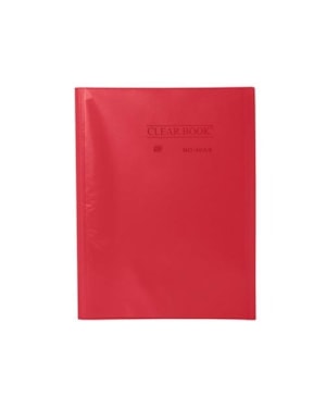 PASTA CATÁLOGO YES CLEAR BOOK BD30S 30 ENVELOPES VERMELHA