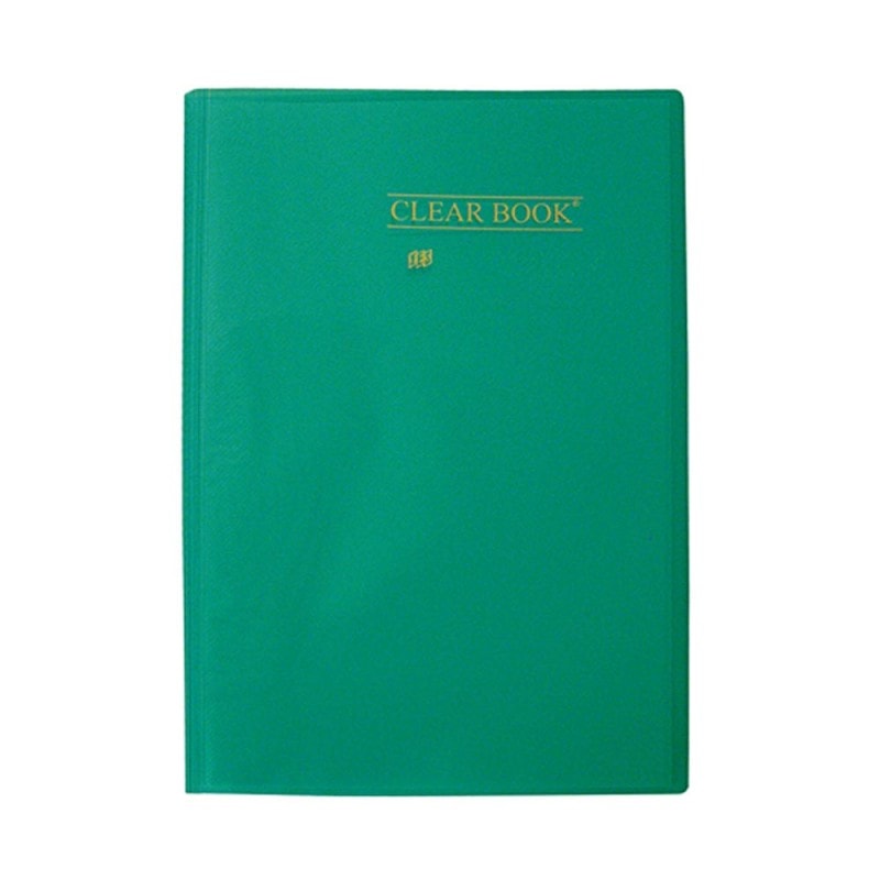 PASTA CATÁLOGO YES CLEAR BOOK BD50S 50 ENVELOPES VERDE