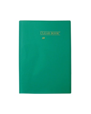 PASTA CATÁLOGO YES CLEAR BOOK BD50S 50 ENVELOPES VERDE