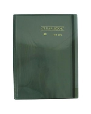 PASTA CATÁLOGO YES CLEAR BOOK BDS20 20 ENVELOPES FUMÊ