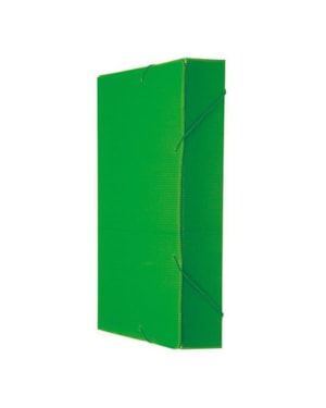 PASTA COM ELASTICO POLIBRAS OFICIO POLIONDA 3.5MM VERDE