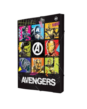 PASTA DAC COM ELASTICO OFICIO 2.0MM AVENGERS