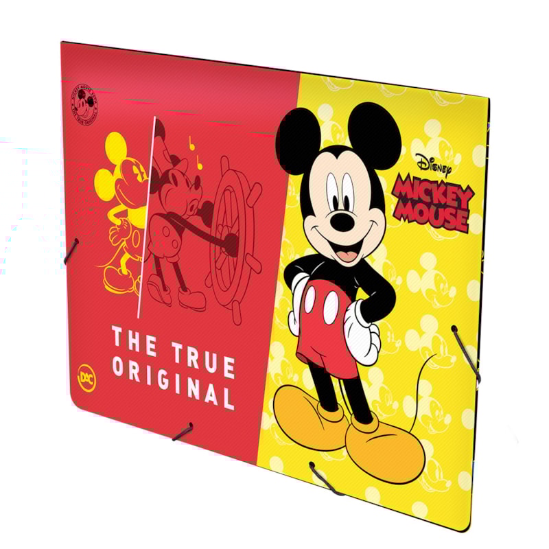 PASTA DAC COM ELASTICO OFICIO POLIONDA 2.0MM MICKEY