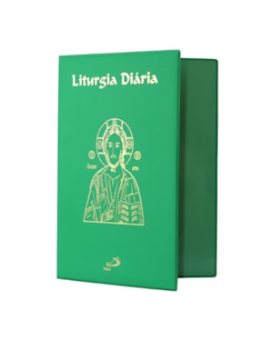 PASTA LITURGIA DIÁRIA - LETRA GRANDE COR VERDE