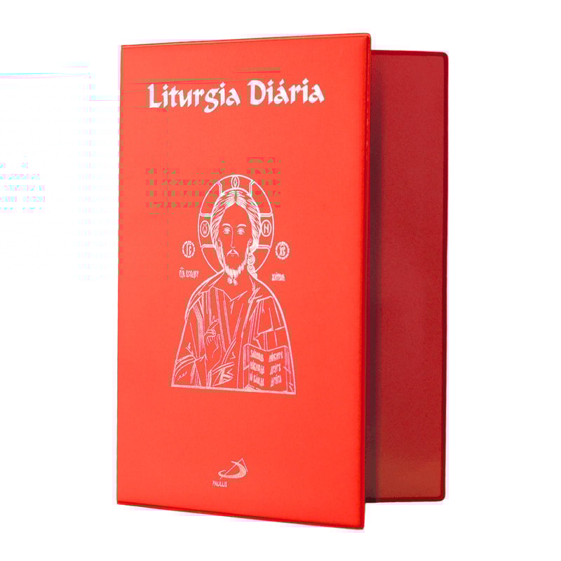 PASTA LITURGIA DIÁRIA - LETRA GRANDE COR VERMELHA