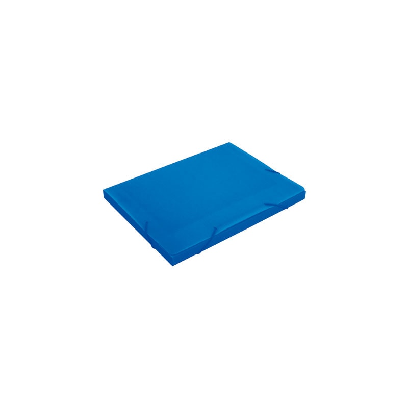 PASTA POLIONDA COM ELÁSTICO 2.0MM AZUL