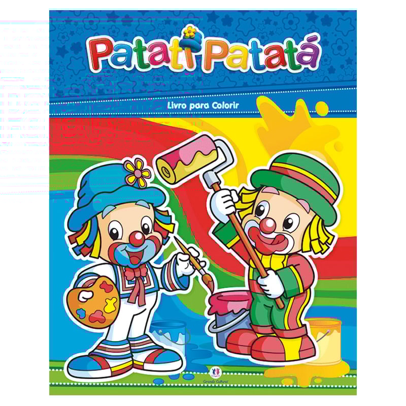 PATATI PATATÁ - LIVRO PARA COLORIR