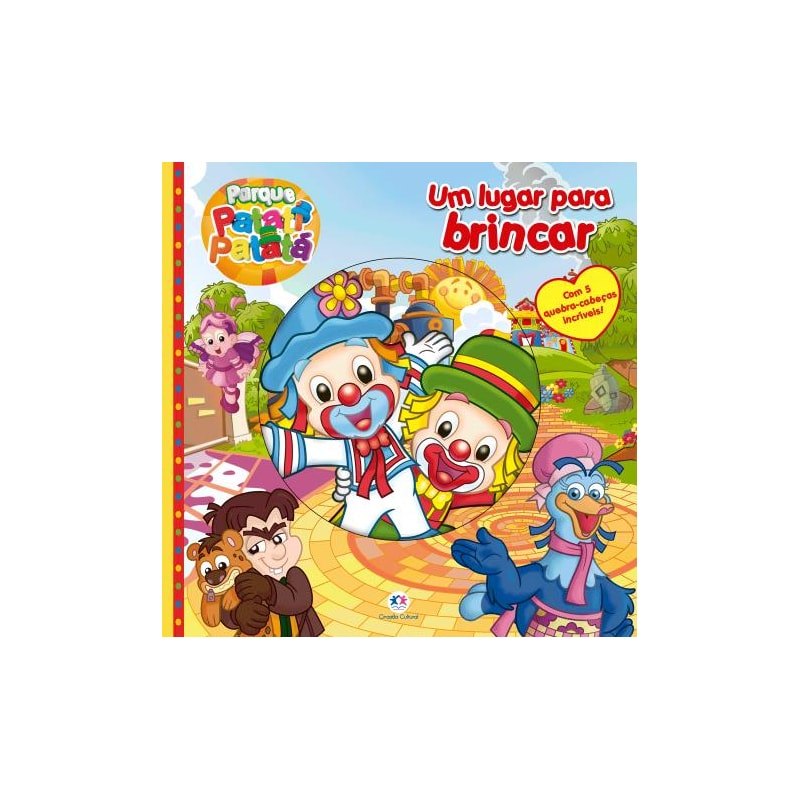 PATATI PATATÁ - UM LUGAR PARA BRINCAR: COM 5 QUEBRA-CABEÇAS INCRÍVEIS!