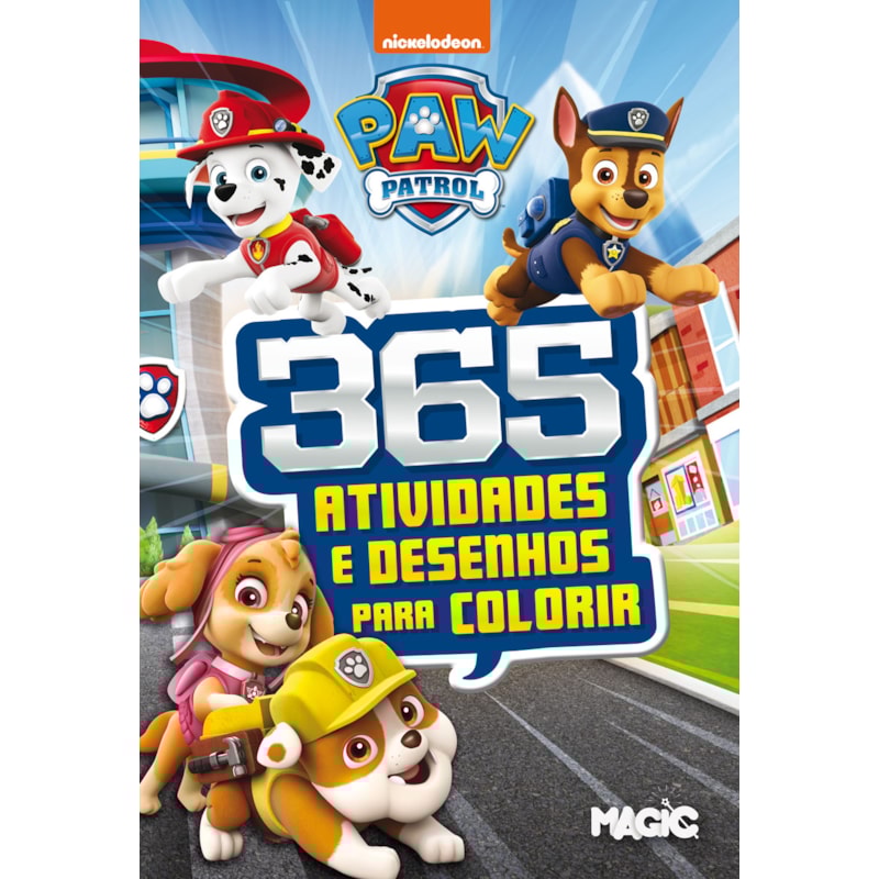 PATRULHA CANINA - 365 ATIVIDADES E DESENHOS PARA COLORIR