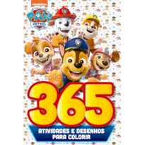 PATRULHA CANINA - 365 ATIVIDADES E DESENHOS PARA COLORIR