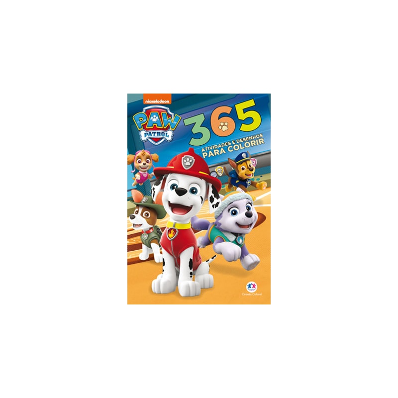 PATRULHA CANINA - 365 ATIVIDADES E DESENHOS PARA COLORIR: ATIVIDADES E DESENHOS PARA COLORIR