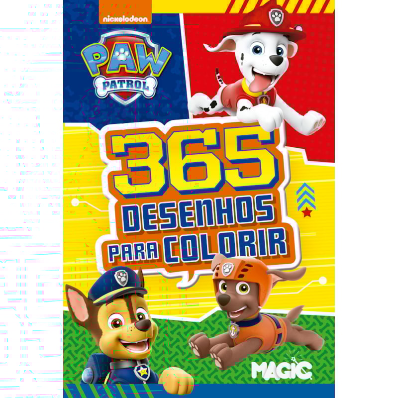 PATRULHA CANINA - 365 DESENHOS PARA COLORIR