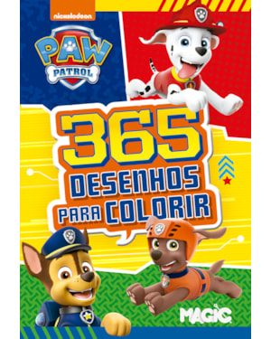 PATRULHA CANINA - 365 DESENHOS PARA COLORIR