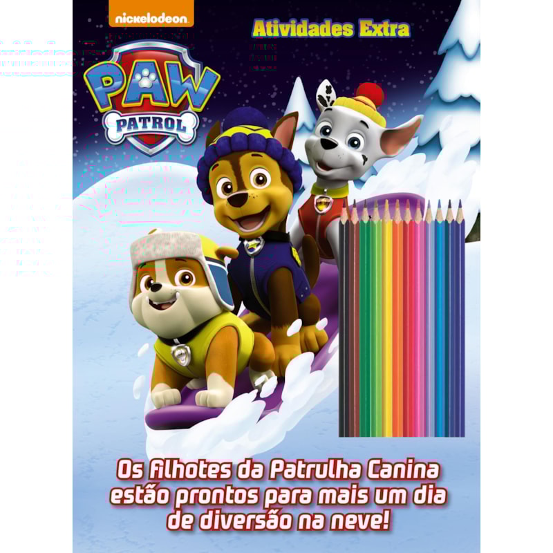 PATRULHA CANINA - ATIVIDADES EXTRA - VOL.1: OS FILHOTES DA PATRULHA CANINA ESTÃO PRONTOS PARA MAIS UM DIA DE DIVERSÃO NA NEVE!