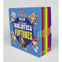 PATRULHA CANINA BIBLIOTECA VIRTUDES - BOX COM 6 LIVRINHOS