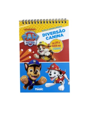 PATRULHA CANINA - BLOCO DE DESENHO MÁGICO