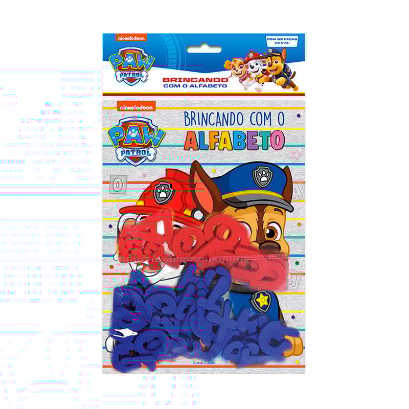 PATRULHA CANINA - BRINCANDO COM O ALFABETO