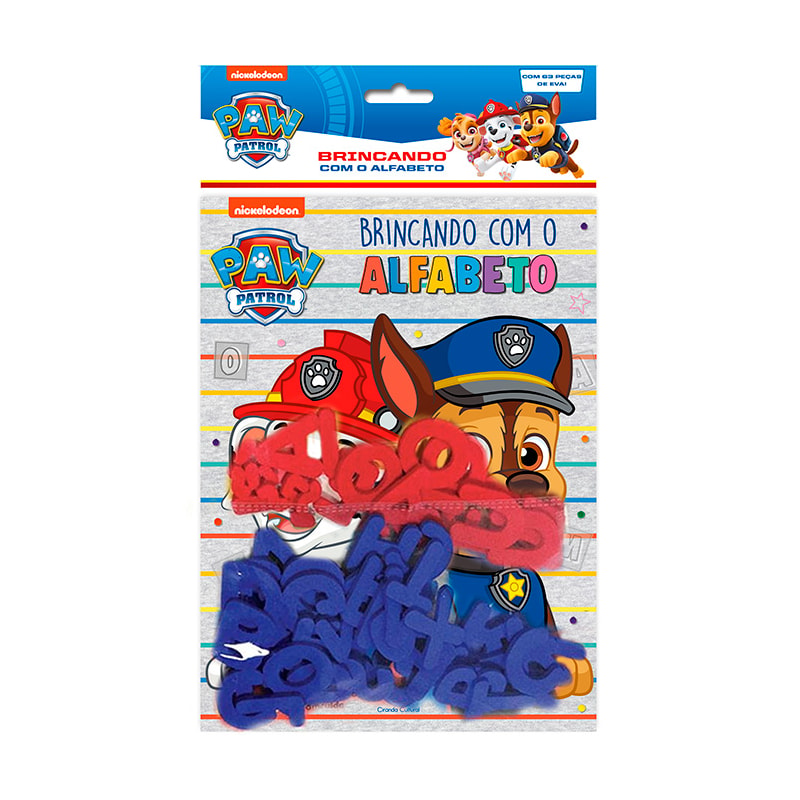 PATRULHA CANINA - BRINCANDO COM O ALFABETO