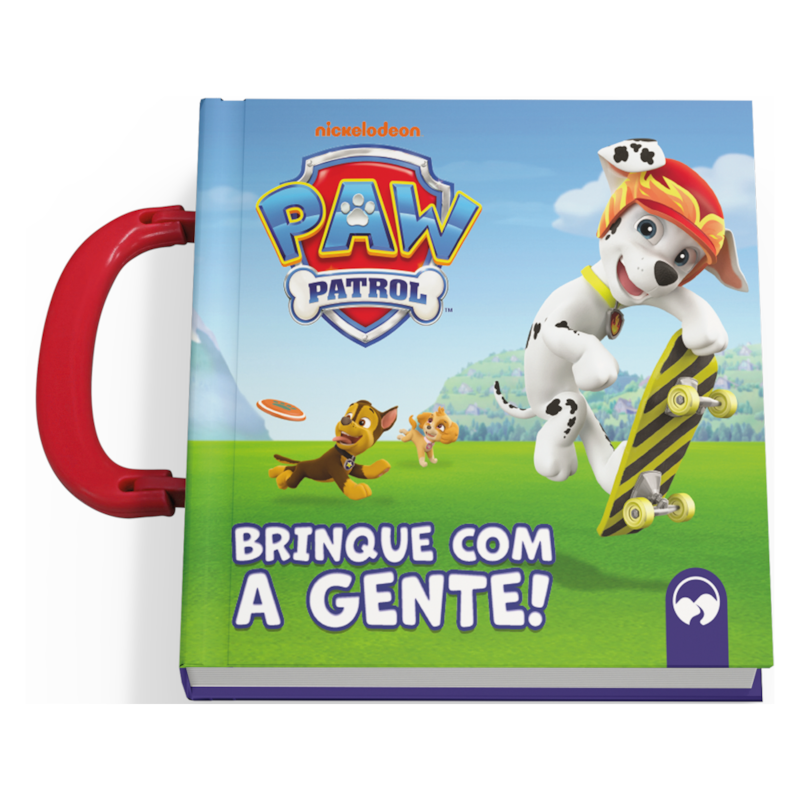 PATRULHA CANINA: BRINQUE COM A GENTE! - LEIO, LEVO, AMO: LIVRO INFANTIL COM ALÇA