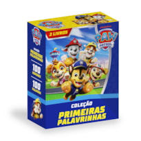 PATRULHA CANINA COLEÇÃO PRIMEIRAS PALAVRINHAS - BOX COM 2 LIVRINHOS