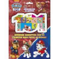 PATRULHA CANINA- COLORINDO COM 101 ADESIVOS