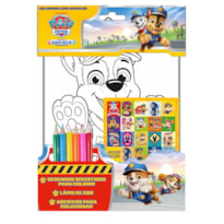 PATRULHA CANINA COLORINDO COM ADESIVOS