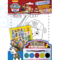 PATRULHA CANINA - COLORINDO COM ADESIVOS - VOL.1