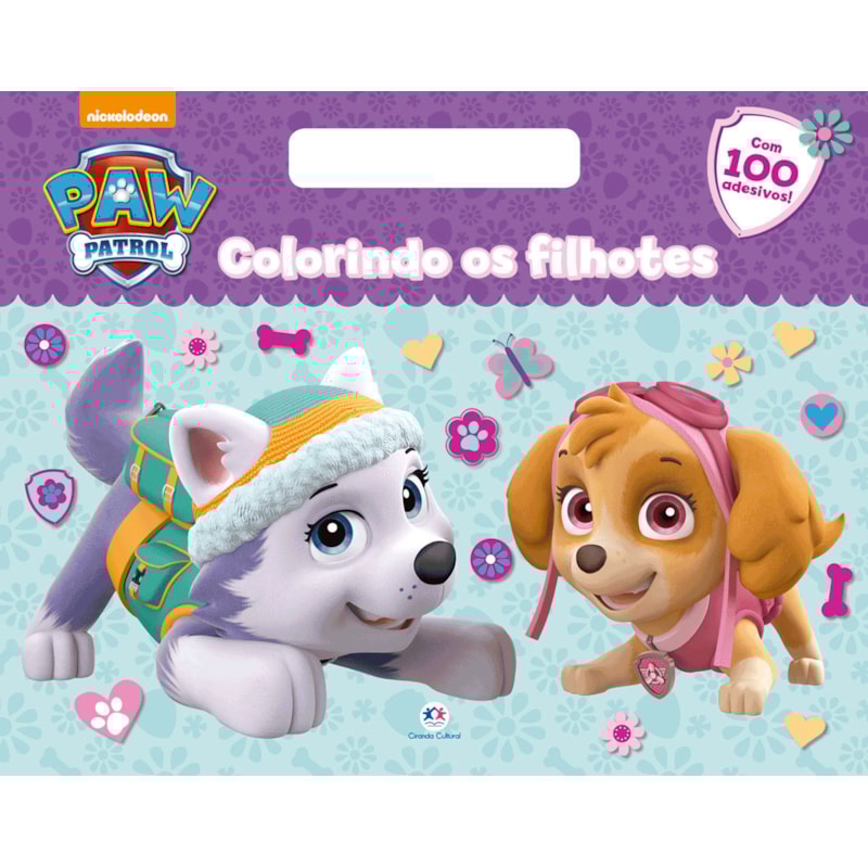PATRULHA CANINA - COLORINDO COM OS FILHOTES