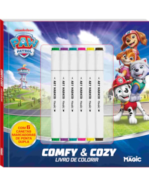 PATRULHA CANINA - COMFY AND COZY - PARA COLORIR