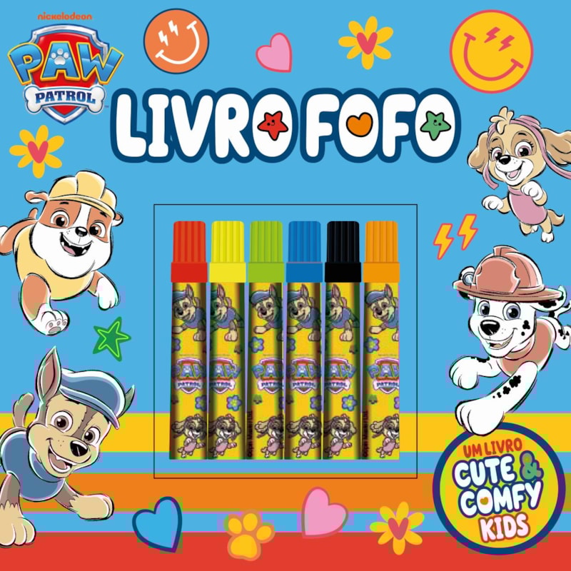 PATRULHA CANINA CUTE & COMFY KIDS - LIVRO FOFO