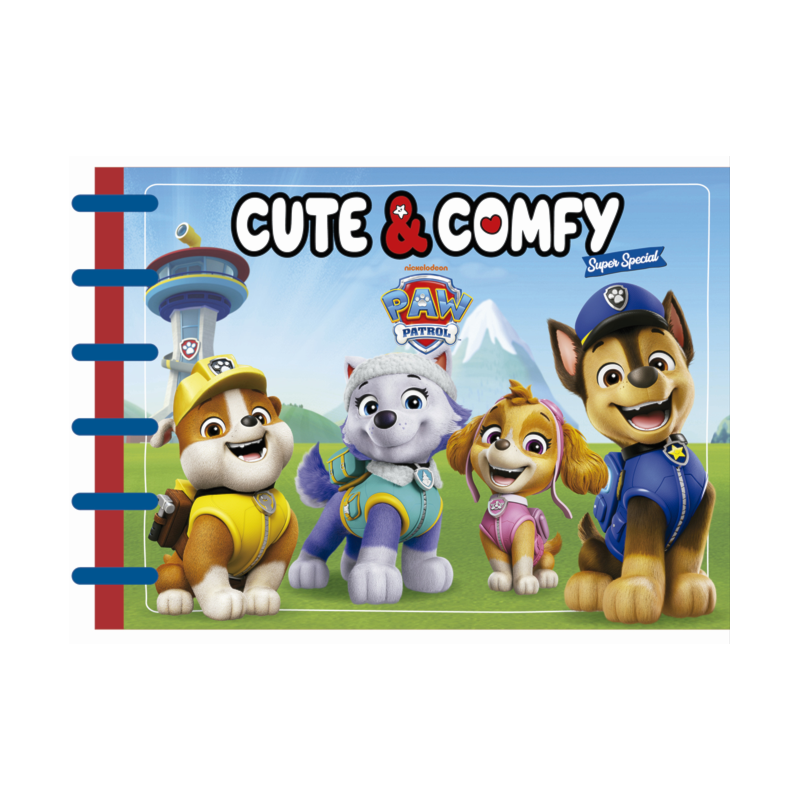 PATRULHA CANINA CUTE & COMFY SUPER SPECIAL - ENCADERNAÇÃO EM DISCO