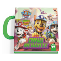 PATRULHA CANINA: DINO RESGATE - LEIO, LEVO, AMO: LIVRO INFANTIL COM ALÇA