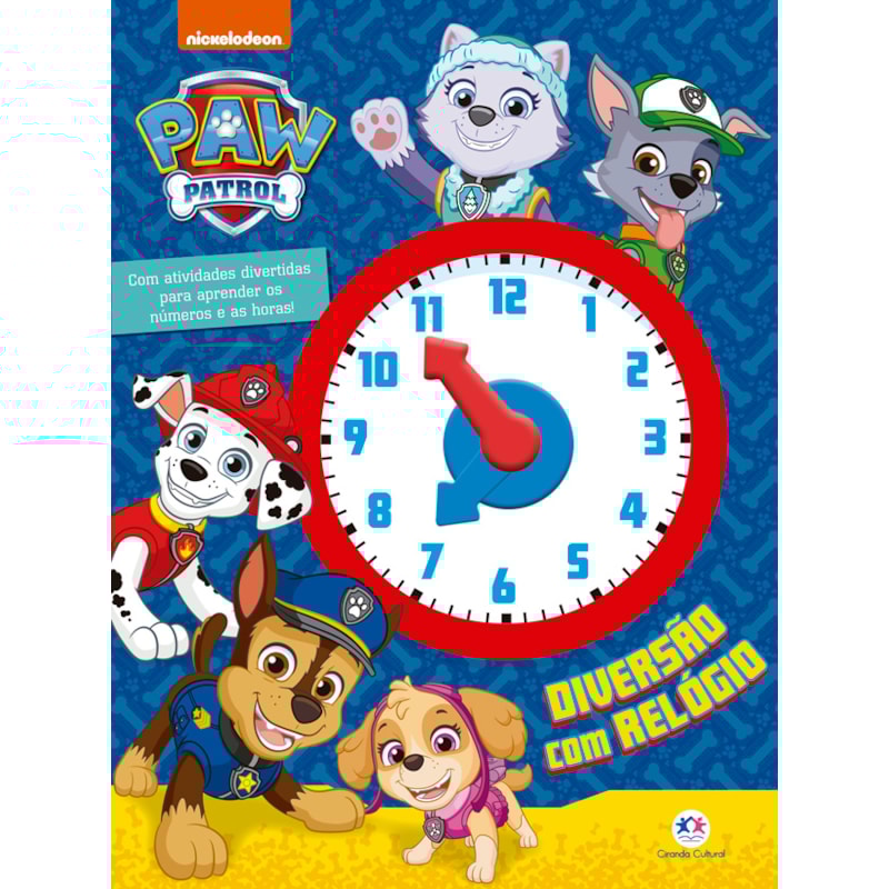 PATRULHA CANINA - DIVERSÃO COM O RELÓGIO