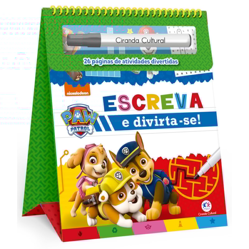 PATRULHA CANINA - ESCREVA