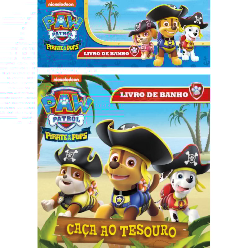PATRULHA CANINA LIVRO DE BANHO