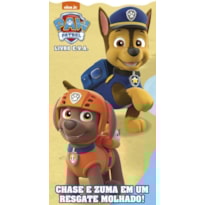 PATRULHA CANINA - LIVRO EVA: CHASE E ZUMA EM UM RESGATE MOLHADO!