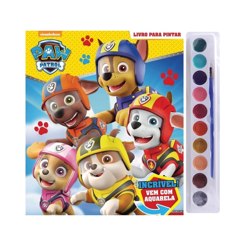 PATRULHA CANINA LIVRO PARA PINTAR