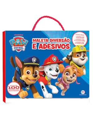 PATRULHA CANINA - MALETA DIVERSÃO E ADESIVOS