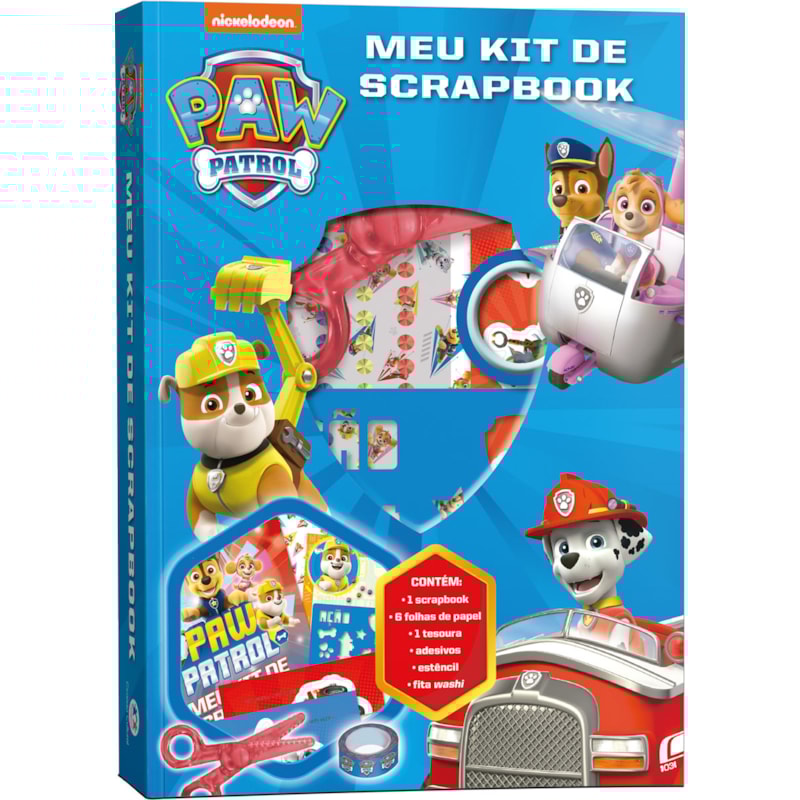 PATRULHA CANINA - MEU KIT DE SCRAPBOOK