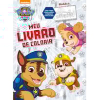PATRULHA CANINA - MEU LIVRÃO DE COLORIR