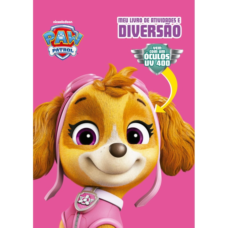 PATRULHA CANINA MEU LIVRO DE ATIVIDADES E DIVERSÃO