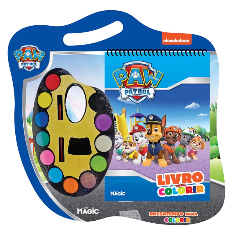 PATRULHA CANINA - PASSATEMPO PARA COLORIR