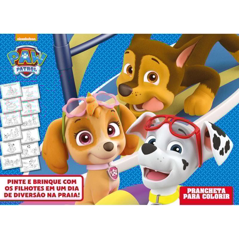 PATRULHA CANINA PRANCHETA PARA COLORIR