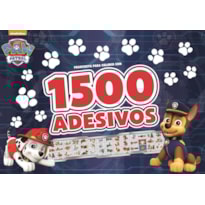 PATRULHA CANINA - PRANCHETA PARA COLORIR COM 1500 ADESIVOS