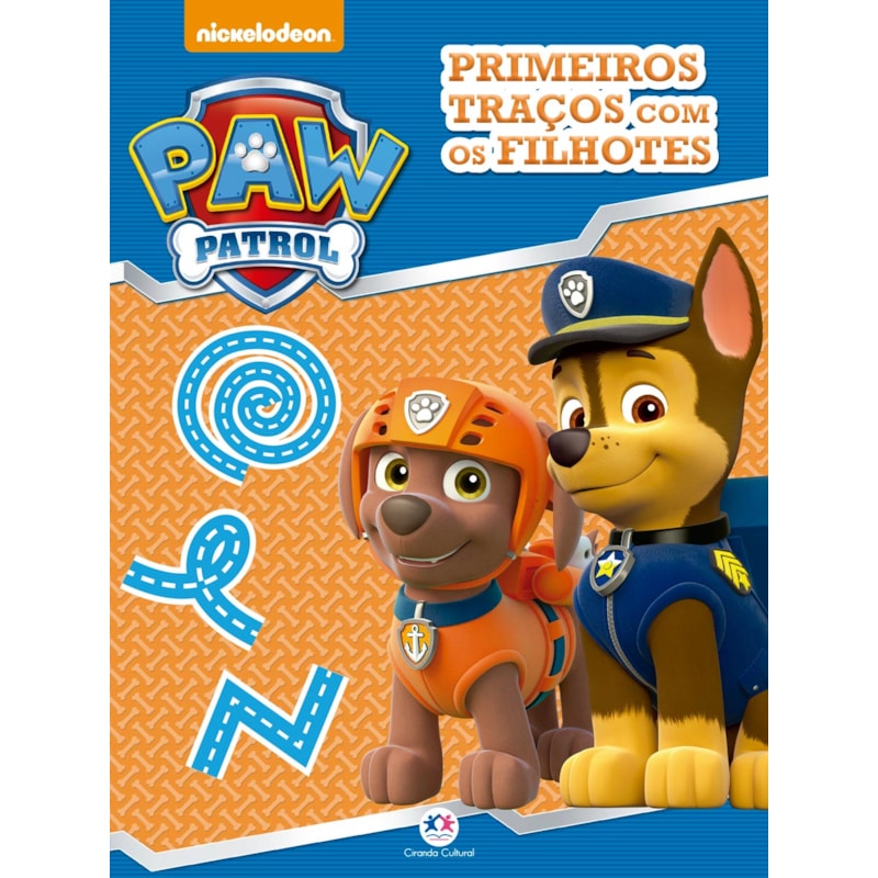 PATRULHA CANINA- PRIMEIROS TRAÇOS COM OS FILHOTES